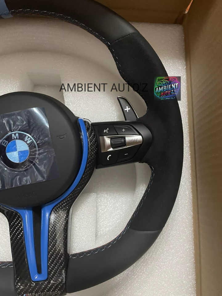 BMW F Gen Steering Wheel - Pefereated Leather