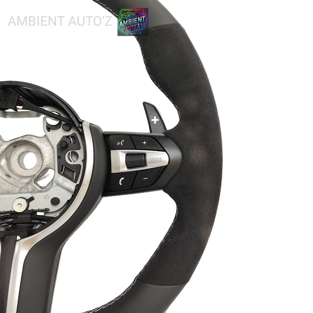 BMW F Gen Steering Wheel - Alcantara & Leather