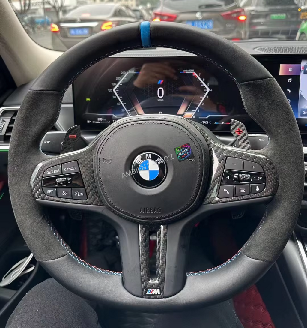 BMW G Gen Steering Wheel - Alcantar & Leather