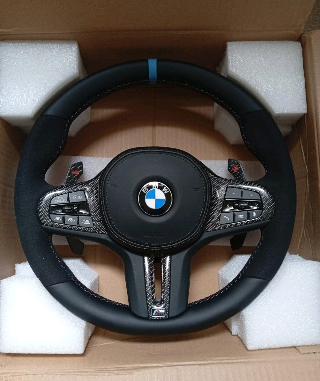 BMW G Gen Steering Wheel - Alcantar & Leather