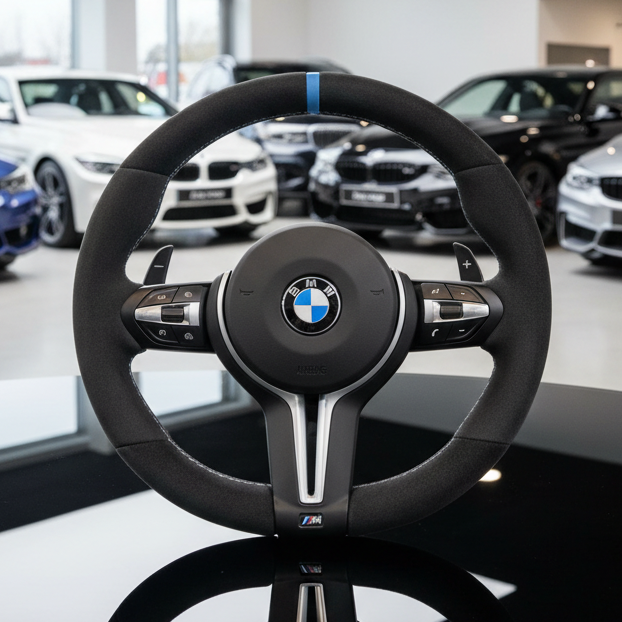 BMW F Gen Steering Wheel - Alcantara & Leather