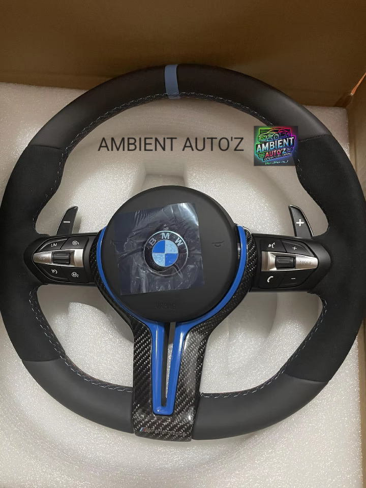 BMW F Gen Steering Wheel - Pefereated Leather