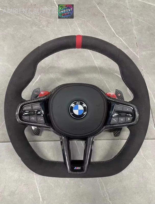 BMW G Gen Steering Wheel - Carbon Fibre & Leather