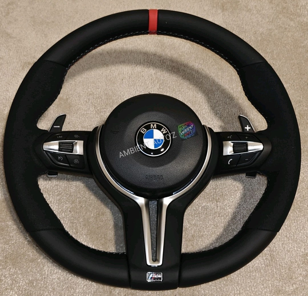 BMW F Gen Steering Wheel - Alcantara & Leather
