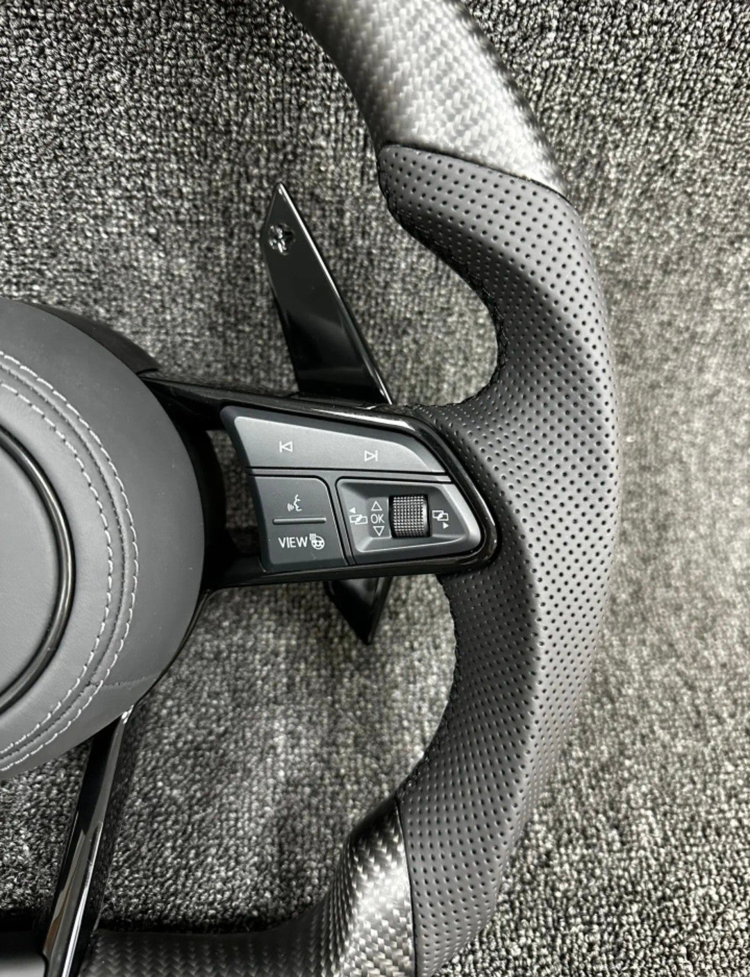 Volkswagen Steering Wheel - Carbon Wheel & Leather