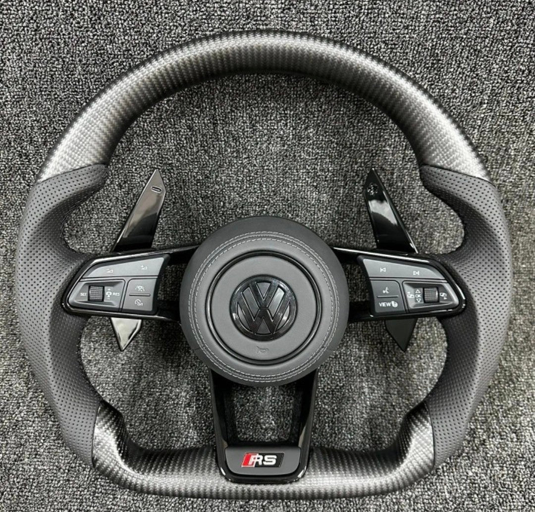 Volkswagen Steering Wheel - Carbon Wheel & Leather