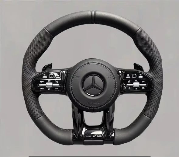 Mercedes AMG Steering Wheel - Leather
