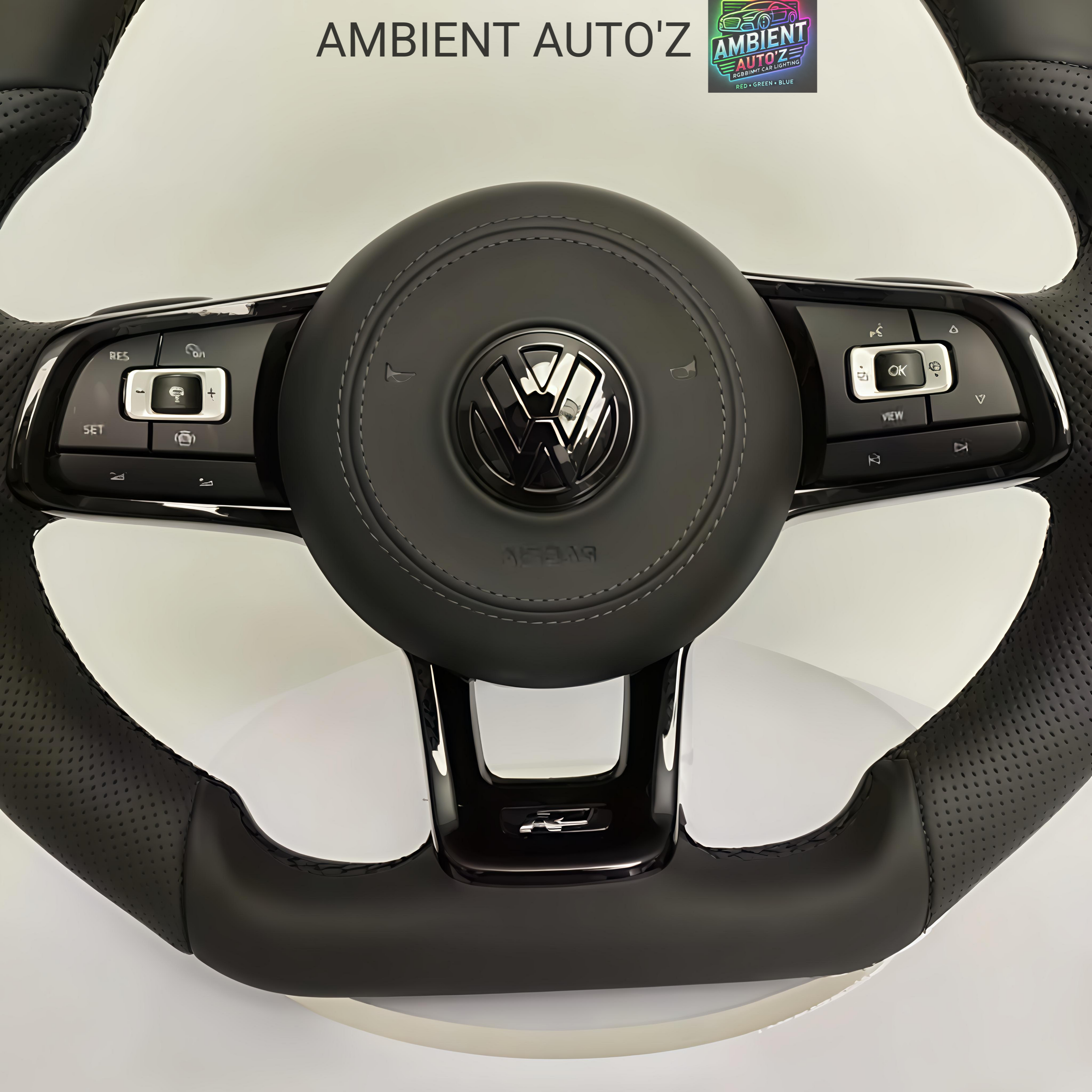 Volkswagen Steering Wheel - Leather