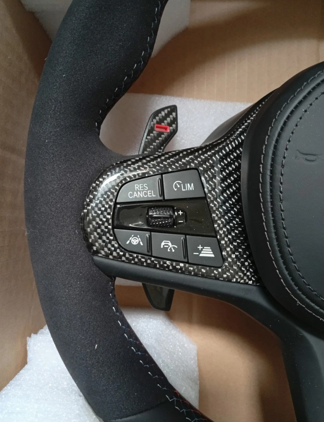 BMW G Gen Steering Wheel - Alcantar & Leather