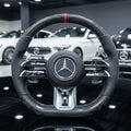 Mercedes AMG Steering Wheel - Carbon Fibre & Leather