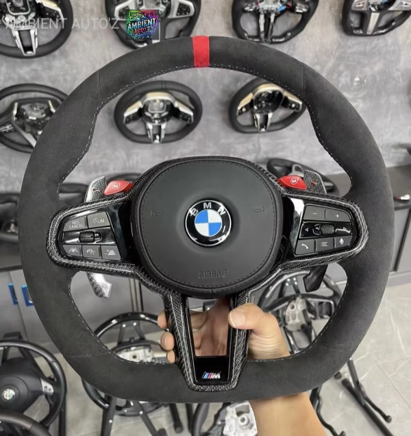 BMW G Gen Steering Wheel - Carbon Fibre & Leather