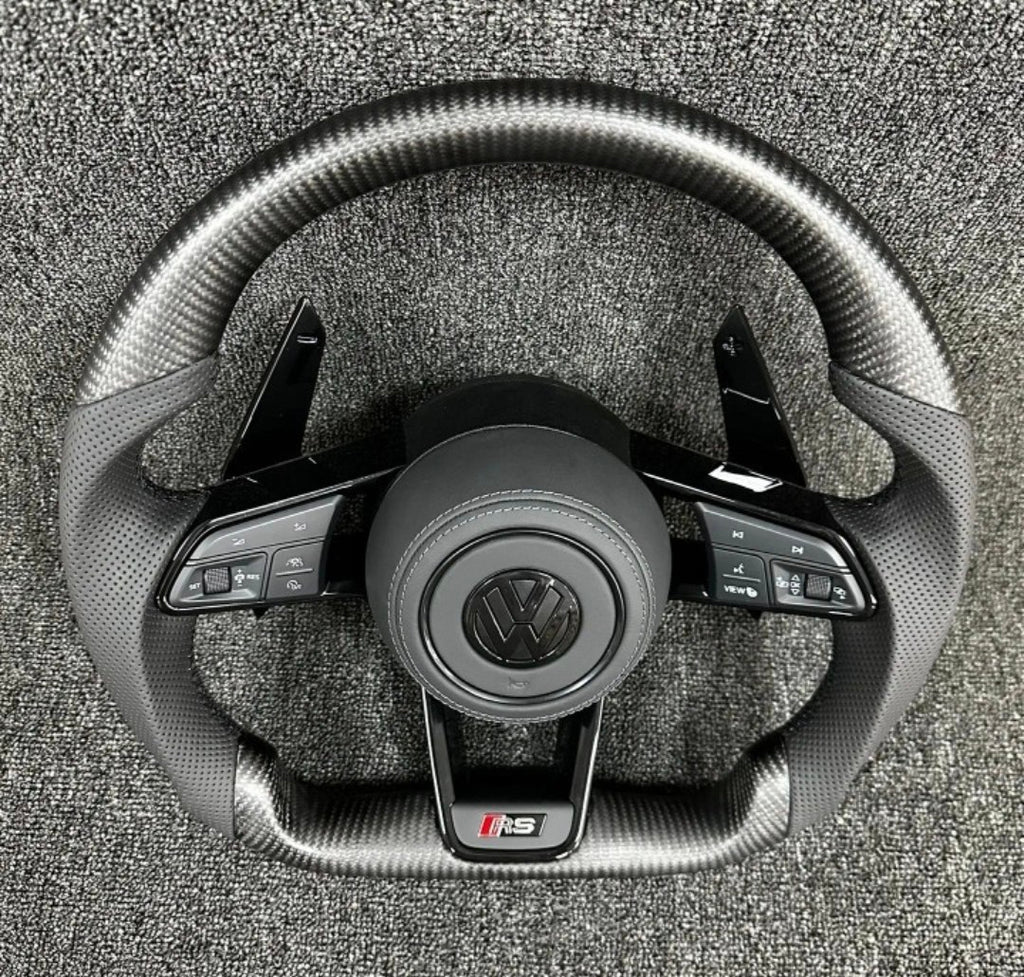 Volkswagen Steering Wheel - Carbon Wheel & Leather