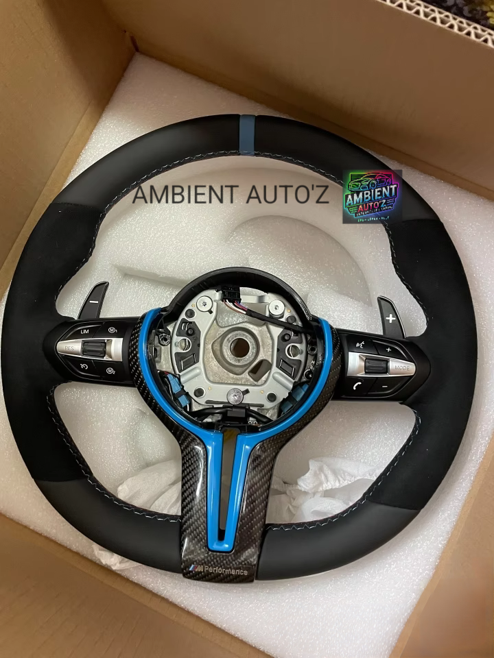 BMW F Gen Steering Wheel - Pefereated Leather