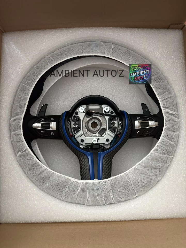 BMW F Gen Steering Wheel - Pefereated Leather