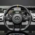 Mercedes AMG Steering Wheel - Carbon Fibre & Leather