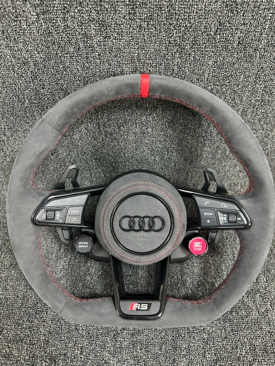 Audi S RS Steering Wheel – Alcantara